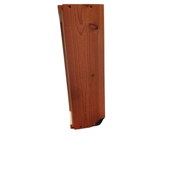 Wood Wine Bottle Box Joseph George  5" x 16"  Slide open - Picture 3 of 12